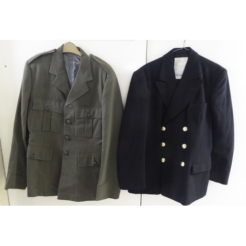 101 - Vintage British and foreign military uniform tunics and jackets; and an Artillery Mess suit(Please N... 