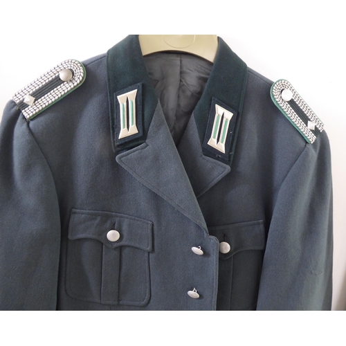 101 - Vintage British and foreign military uniform tunics and jackets; and an Artillery Mess suit(Please N... 