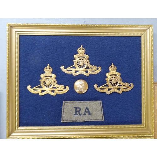 122 - Miscellaneous British regimental badges, uniform titles and associated insignia, some copies, all fr... 