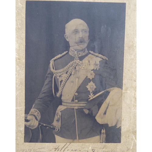 196 - 'Prince Arthur, Duke of Connaught'  photographic monochrome print  4