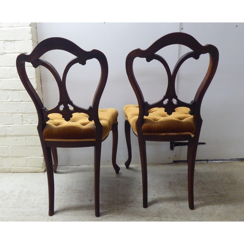 211 - Five dissimilar circa 1880-1910 variously framed chairs 