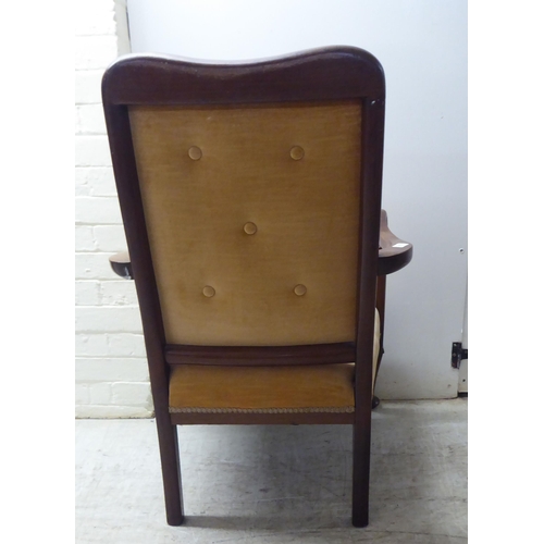 211 - Five dissimilar circa 1880-1910 variously framed chairs 