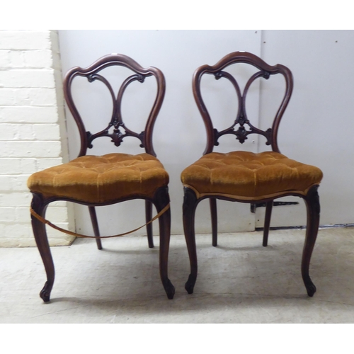 211 - Five dissimilar circa 1880-1910 variously framed chairs 