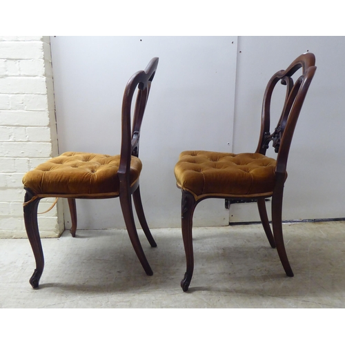 211 - Five dissimilar circa 1880-1910 variously framed chairs 