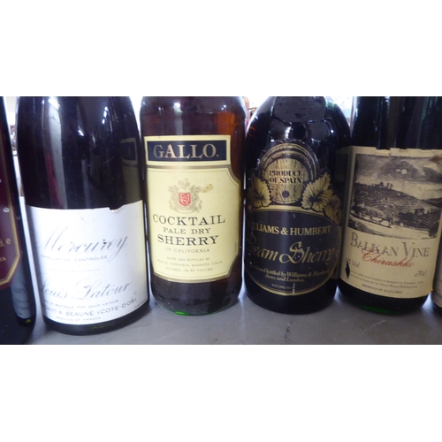 219 - Alcoholic beverages: to include a Chateau de Seguro 1999 ; a Chateau du Chapitre  1972; an... 