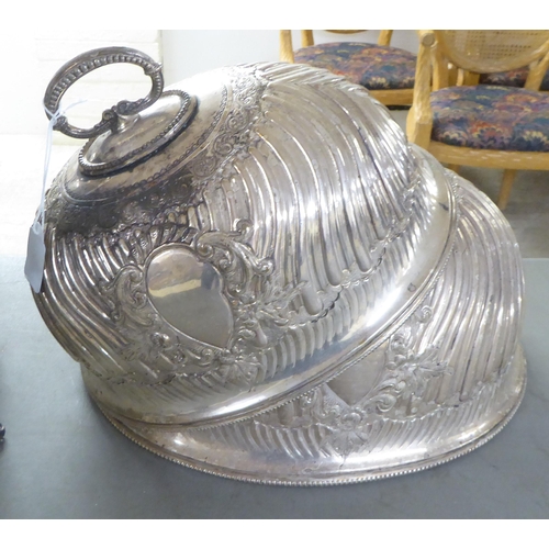 233 - Silver plated tableware: to include late Victorian meat domes; and Graham & Morton Ltd of Stirli... 