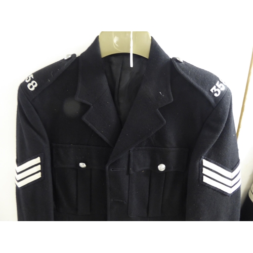 87 - Vintage British police uniform tunics: to include Special Constabulary