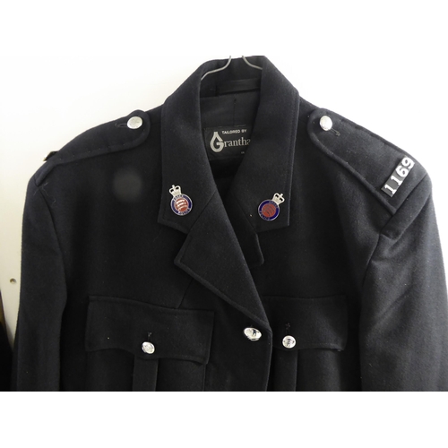 91 - Vintage British Police uniform tunics: to include Essex Constabulary