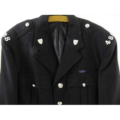 91 - Vintage British Police uniform tunics: to include Essex Constabulary