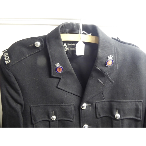 91 - Vintage British Police uniform tunics: to include Essex Constabulary