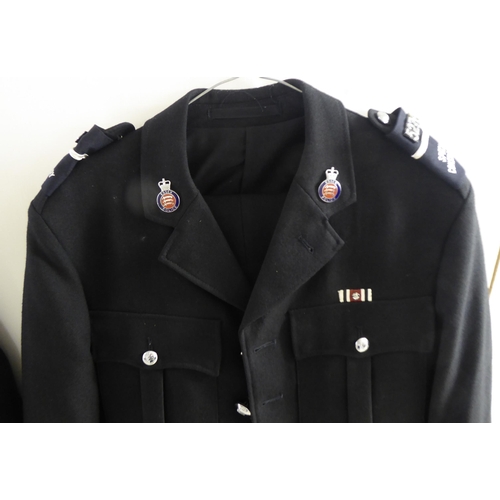 91 - Vintage British Police uniform tunics: to include Essex Constabulary