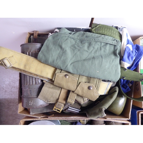 227 - Military tack and other uniform and accessories (Please Note: this lot is subject to the statement m... 