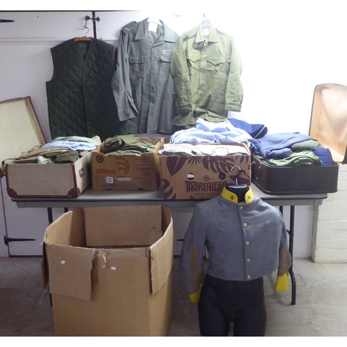 231 - Hospital, County Official, mess dress and other clothing  various sizes (Please Note: this lot is su... 