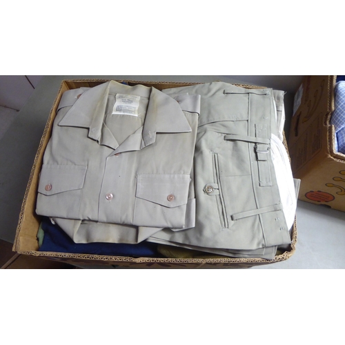 231 - Hospital, County Official, mess dress and other clothing  various sizes (Please Note: this lot is su... 