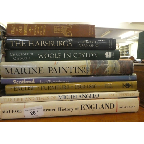 267 - Books, mainly 20thC: to include British history, Old Masters, fine art, country estates and photogra... 