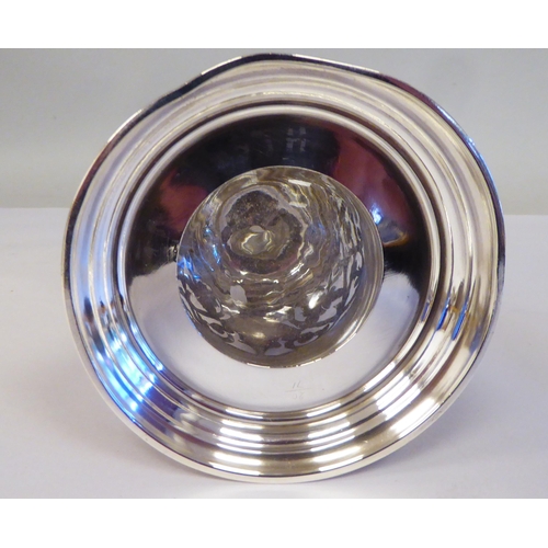 303 - An Edward VII silver tower design table condiment  5