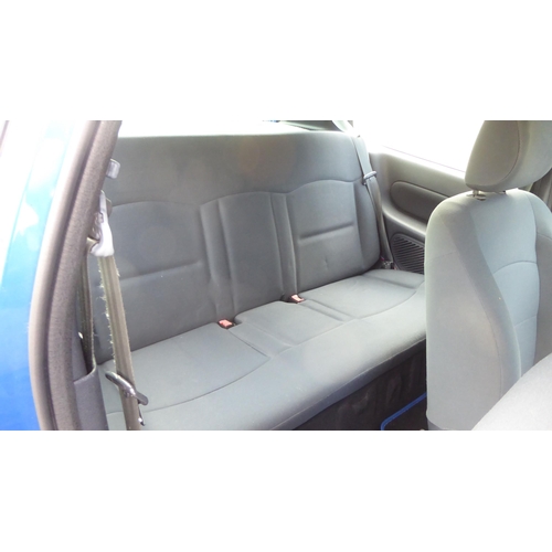 330 - A 2003 Renault Clio Sport hatchback, in blue livery with a 1998cc petrol engine and manual gearbox, ... 