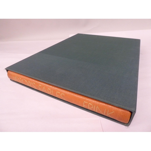 108 - Book: 'Aesop's Fables' illustrated by Elisabeth Frink, a First Edition 35/250, signed and printed by... 