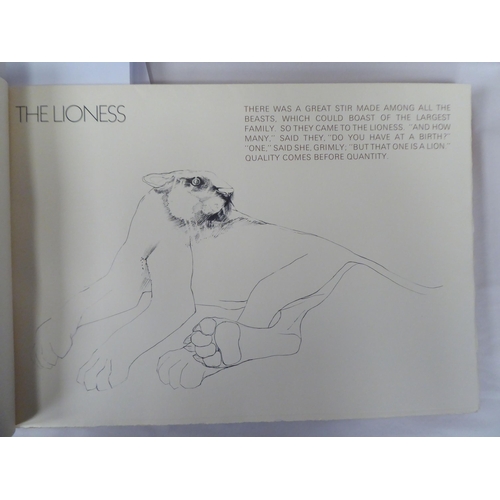 108 - Book: 'Aesop's Fables' illustrated by Elisabeth Frink, a First Edition 35/250, signed and printed by... 