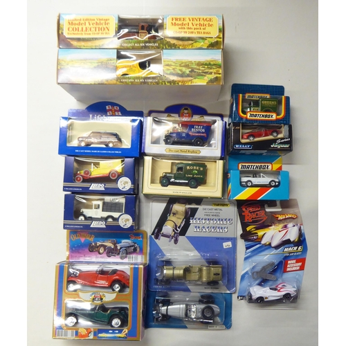 155 - Diecast model vehicles and other toys: to include a Vanguards Land Rover  boxed