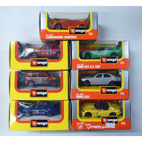 160 - Diecast model vehicles and other toys: to include a Burago Lamborghini  boxed