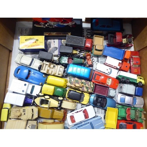 160 - Diecast model vehicles and other toys: to include a Burago Lamborghini  boxed