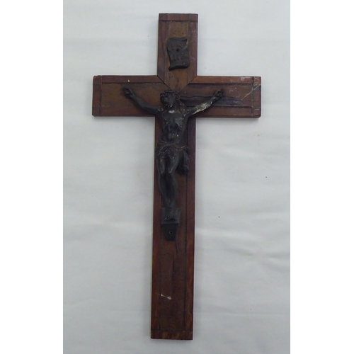 229 - Five crucifix of varying sizes  largest 15