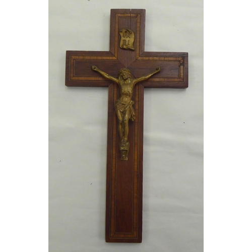 229 - Five crucifix of varying sizes  largest 15