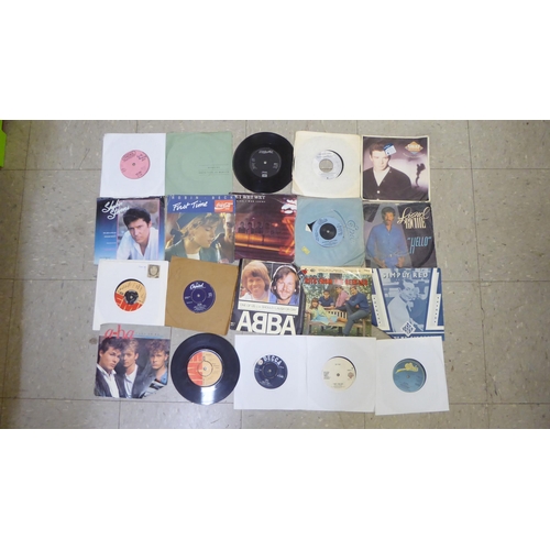 63 - Vinyl 45rpm singles: to include Meat Loaf, Poison, Wings, Abba, Phil Collins, UB40 and Tom Jones