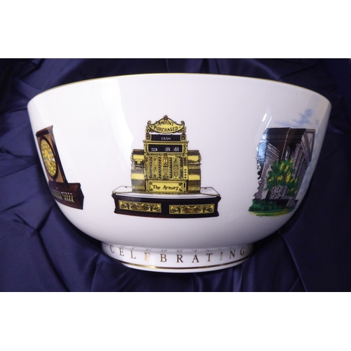 104 - A Limited Edition 1151/2000 Wedgwood china bowl, commissioned by the NCR Corporation in tribute to o... 