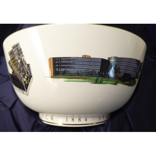 104 - A Limited Edition 1151/2000 Wedgwood china bowl, commissioned by the NCR Corporation in tribute to o... 