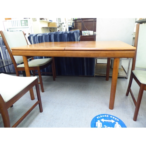 155 - A modern teak dining table  30