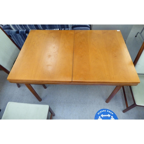 155 - A modern teak dining table  30