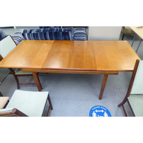 155 - A modern teak dining table  30