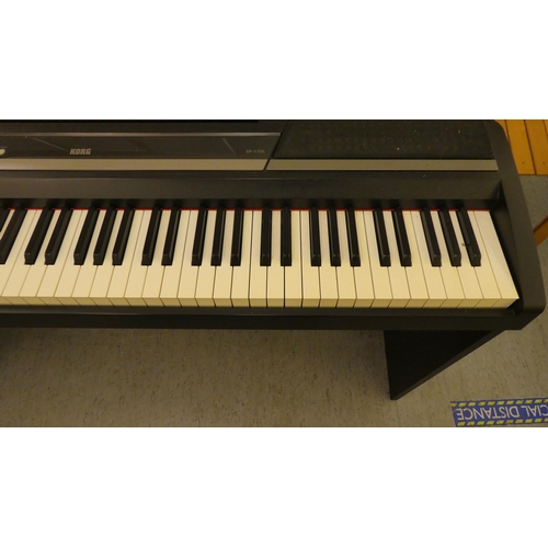 16 - A Korg model no. SP-1705 electric piano  29