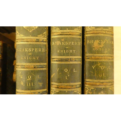 178 - Books, 19thC leather bound issues: to include 'The Spector' published in eight volumes