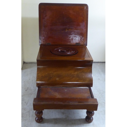 18 - Furniture: to include a pair of late Victorian mahogany framed, bar and balloon back dining chairs