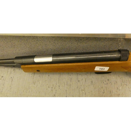 193 - A BAM 0.22 air rifle 