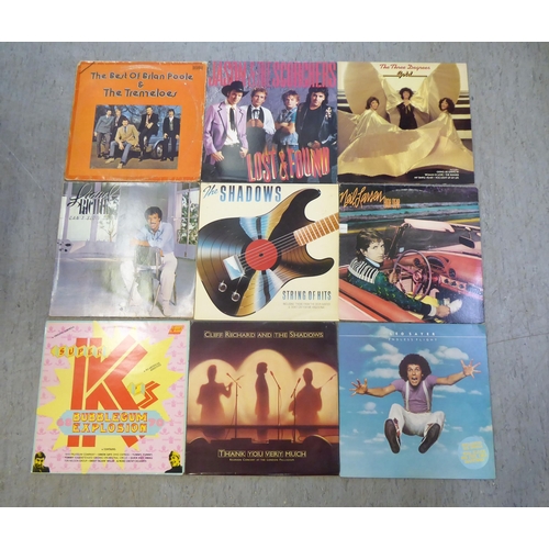 204 - Vinyl albums: to include soul, country and rock 'n' pop, featuring Tears for Fears, Shaking Stevens ... 