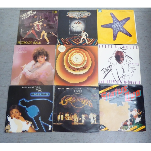 204 - Vinyl albums: to include soul, country and rock 'n' pop, featuring Tears for Fears, Shaking Stevens ... 