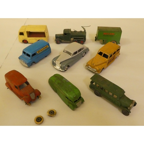 240 - Diecast model vehicles: to include a Dinky NCB electric van