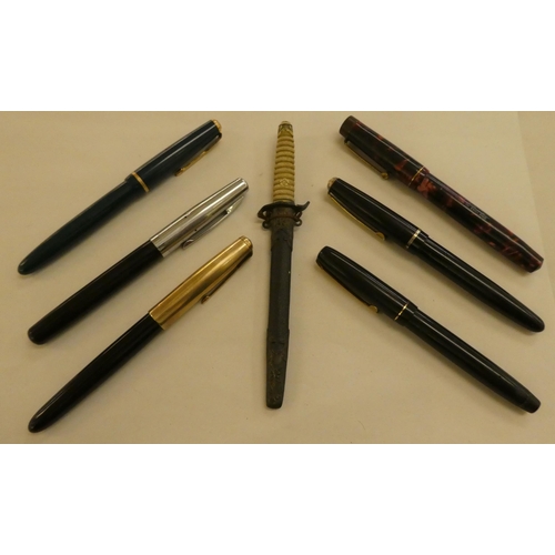 242 - Pens: to include a Summit 5125 fountain pen