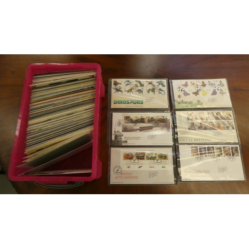 252 - Uncollated postage stamp, presentation packs and First Day covers