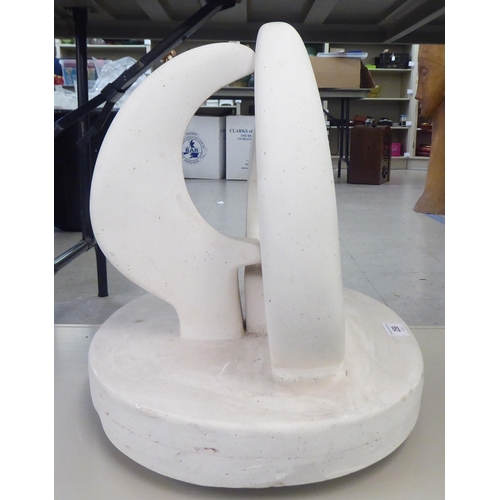 258 - An interior designer plaster sculpture  15