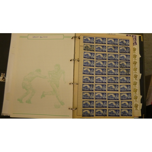 266 - Uncollated postage stamps: to include Asian, British and other European issues