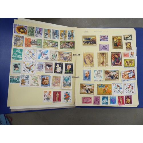 267 - Uncollated postage stamps: to include Asian, British and other European issues