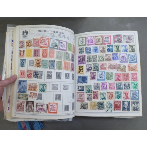 267 - Uncollated postage stamps: to include Asian, British and other European issues