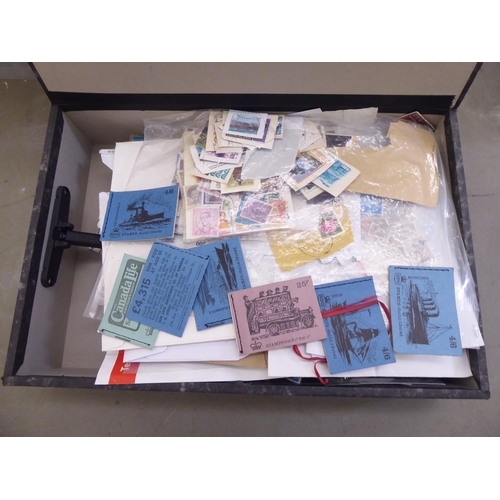 267 - Uncollated postage stamps: to include Asian, British and other European issues