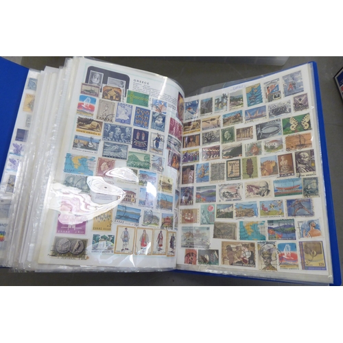 267 - Uncollated postage stamps: to include Asian, British and other European issues