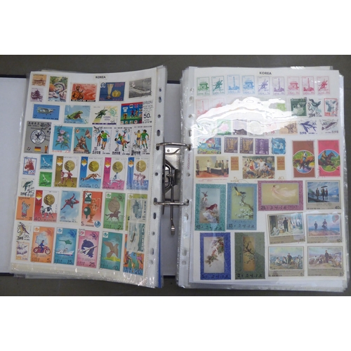 267 - Uncollated postage stamps: to include Asian, British and other European issues